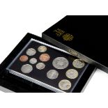 A Royal Mint 2009 UK Proof Coin Set, including Kew Garden 50p, in plastic case and in box with