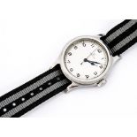 A 1956 Omega Military Royal Air Force stainless steel wristwatch, 36mm case, running, silvered