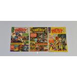 Fantasy Masterpieces (1966/67) Marvel, #3 #4 #8 bagged and boarded (3)