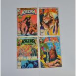 Ka-Zar The Savage (1981) Marvel, #1 #5 #7 #12 #13 bagged and boarded (5)