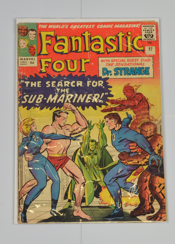 Fantastic Four #27 (1964) Marvel, bagged and boarded.