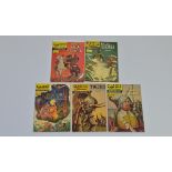 Classics Illustrated Gilberton Publications, #54 #70 #87 92 #166, all bagged and boarded (5)