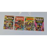 2001: A Space Odyssey (1976) Marvel, #1 #5 #8 #10, all bagged and boarded (4)