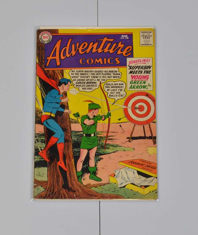 Adventure Comics #258 (1959) DC, bagged and boarded