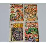 Conan the Barbarian (1974-1985) Marvel, Giant-Size Conan #1, Conan annual #2 #5 #10, all bagged