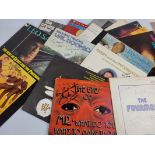 A collection of vinyl records, some signed, including Raymond Froggatt, Leo Sayer, Val Doonican,