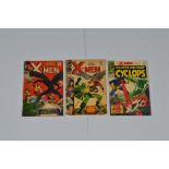 X-Men (1966-68) Marvel, #24 #29 #45 bagged and boarded (3)