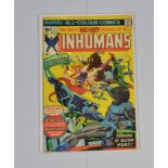 The Inhumans #1 (1975) Marvel, bagged and boarded