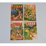 Conan the Barbarian (1971) Marvel, #4 #7 #8 #9 all bagged and boarded (4)