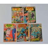 Action Comics (1967/68) DC, #353 #355 #362 #363 #364, all bagged and boarded. (4)