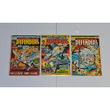 The Defenders (1973) Marvel, #4 #5 #6 all bagged and boarded (3)