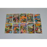 Justice League of America (1976-79) DC, #129 #130 #154 #155 #156 #162 #163 #166 #169 #171 bagged and