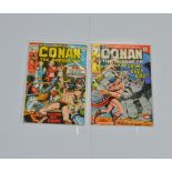 Conan the Barbarian (1970/71) Marvel, #2 #3, bagged and boarded (2)