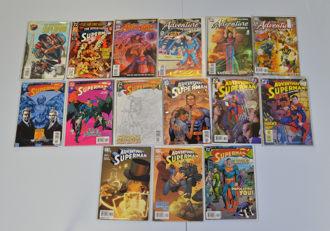 Adventures of Superman / Adventure Comics DC, Adventure Comics (2009/10) #0 to #11 (12). Together