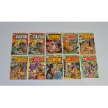 Conan the Barbarian (1972-74) Marvel, #26 #26 #27 #28 #29 #29 #30 #31 #32 #34 all bagged and boarded