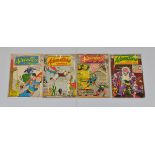 Adventure Comics (1963-1967) DC, #308 #310 #340 #353, all bagged and boarded (4)