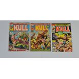 Kull The Conqueror (1973-75) Marvel, #7 #10, Kull the Destroyer #18 bagged and boarded (3)