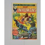 The Inhumans #1 (1975) Marvel, bagged and boarded