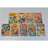 Action Comics (1974/88) DC, #438 #485 #517 #520 #528 #533 #534 #535 #600 all bagged and boarded (9)