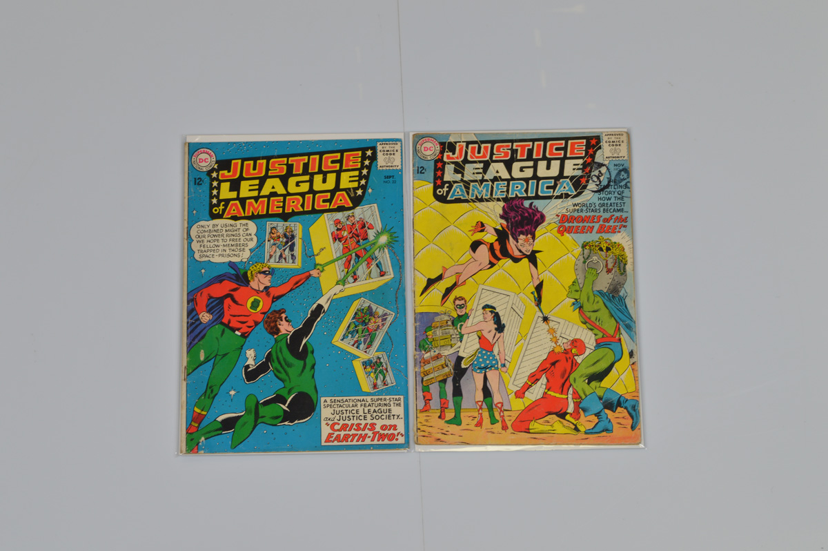 Justice League of America (1963) DC, #22 #23 bagged and boarded (2)