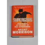 Grant Morrison Supergods signed copy, hardback signed to title page.