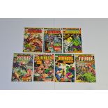 The Defenders (1973-75) Marvel, #7 #11 #12 #15 #16 #17 #19 all bagged and boarded (7)