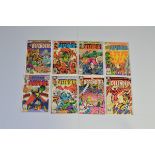 The Defenders (1980-82) Marvel, #79 #80 #81 #100 #102 #108 #109 #111 all bagged and boarded (8)