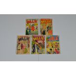 Millie the Model (1961-69) Marvel, #105 #113 #117 #131 #169 bagged and boarded (5)