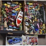 Unboxed Post-war and Modern Playworn Diecast Vehicles and Kits, vintage and modern private ,
