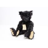 A Steiff limited edition British Collector's 1912 black Replica Teddy Bear, 2275 of 3000, in