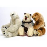 Three Dean's Rag Book Co artist teddy bears, Lisa Wills - Storm, 117 of 250 --19in. (48.5cm.) high