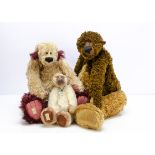 Three Dean's Rag Book Co artist teddy bear by Jill Baxter, a large Paddiwack, 100 of 100 --29in. (