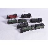 Tri-ang Mainline and Lima 00 Gauge unboxed Steam Locomotives, Tri-ang BR green 4-4-0 L1 (three steps
