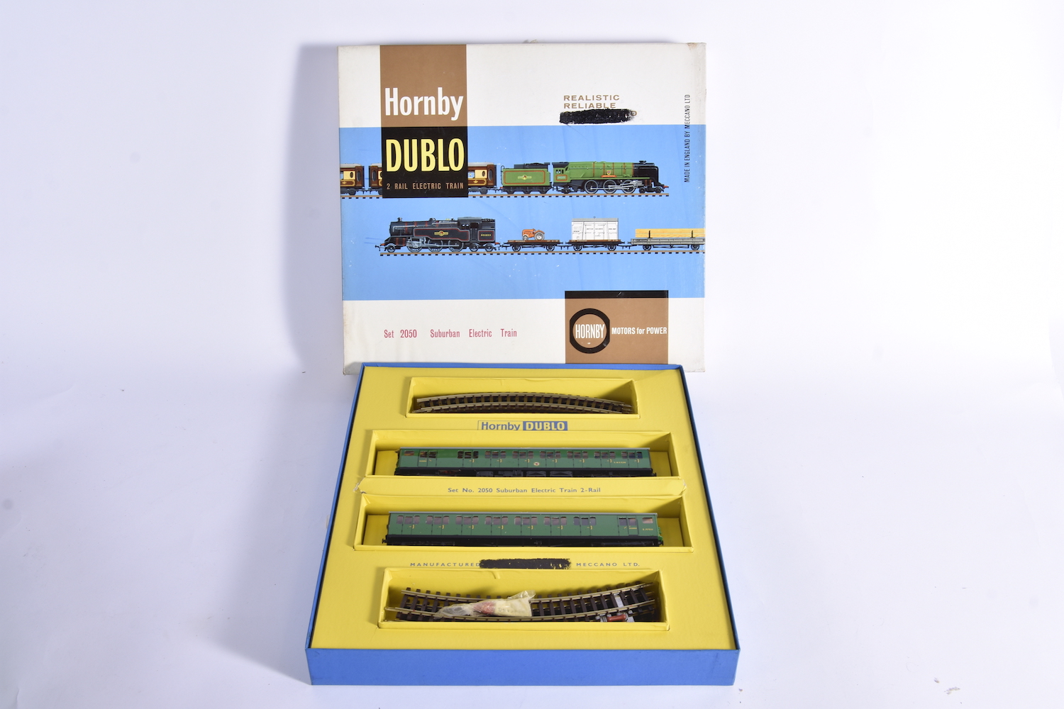 Late issue possibly ex shop stock Hornby Dublo 00 Gauge 2-Rail 2050 Suburban Electric Set,