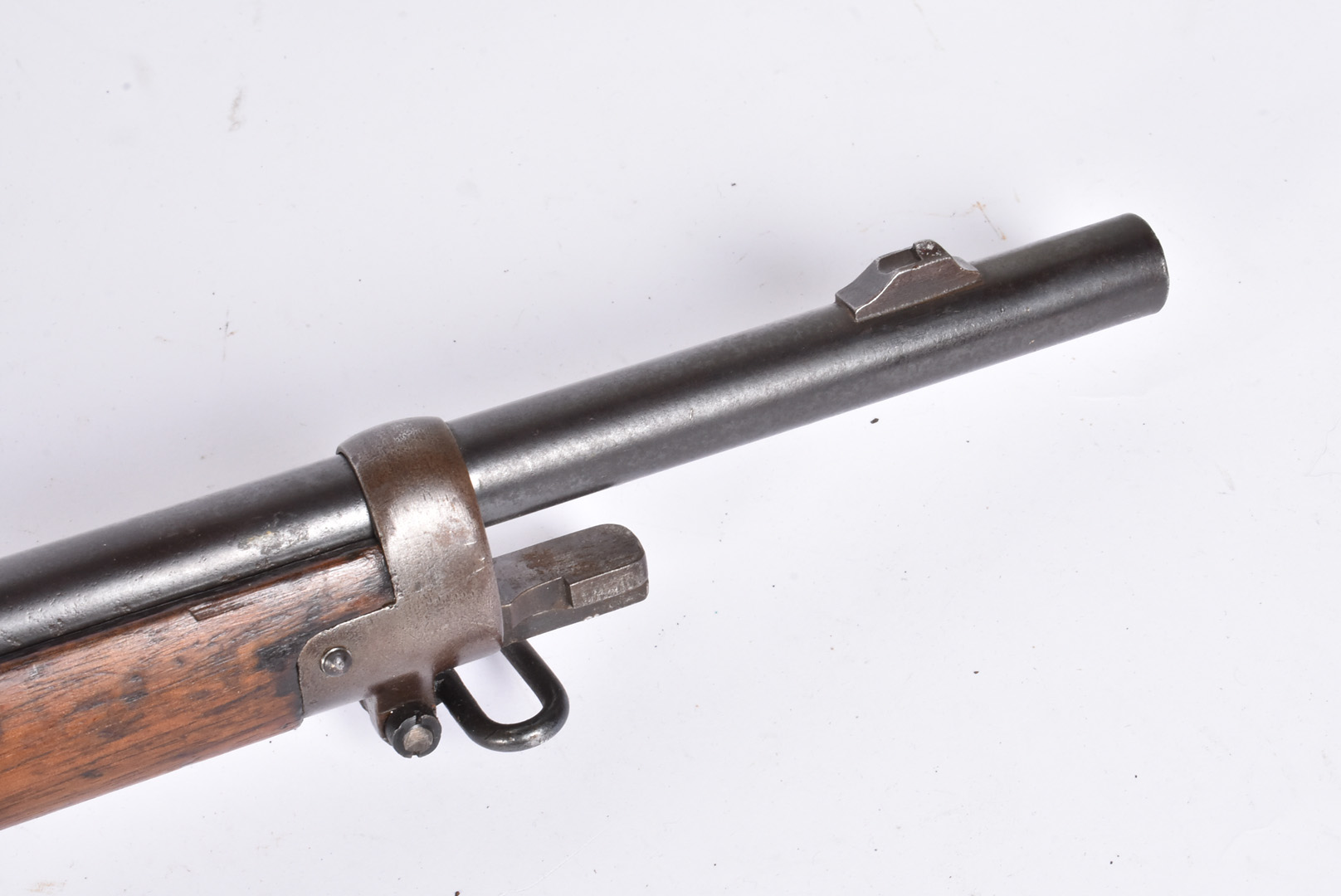 A deactivated British Enfield Martini-Henry single shot .303 carbine, serial 9991, marked to the - Image 7 of 8