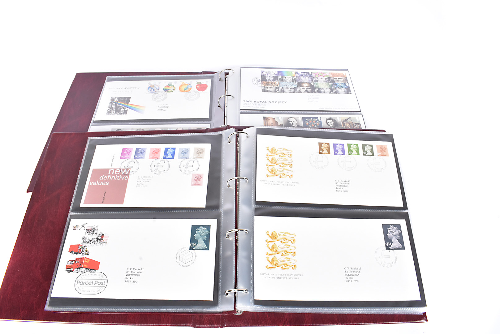 Eighteen Albums of Royal Mail First Day covers, the collection of various dates, covering numerous