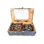 A crate of twenty inert F1 Limonka Grenades with pins, complete with transit plugs