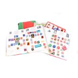 a small collection of modern British and Oversea stamps, in a collection of stock books, some