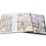 A large collection of British and Overseas stamps, including full sheets for famous chess players,