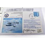 A large collection of British Royal Air Force related FDCs, majority signed by various pilots, to