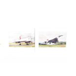 Two Limited Edition Anthony Coupe Concorde prints, Good Morning Manchester 61/600' and 'The