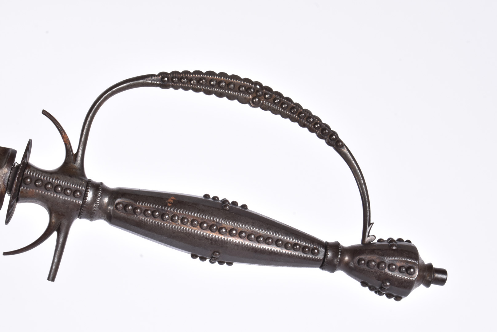 An 18th Century British Court sword by Woolley of Birmingham, having steel grip and guard with - Image 4 of 7