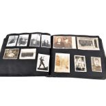 A 1920s-1940s German/German American family photograph album, containing numerous family black and