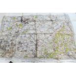 A group of five WWII Ordnance Survey maps, Second War Revision 1940 5th Edition, to include,