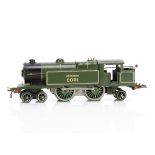 A Hornby 0 Gauge No E220 'Special' 4-4-2 Tank Locomotive, in enamelled SR green as no 2091, G-VG,