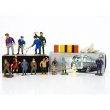 0 Gauge G Gauge plastic and metal Figures and Accessories by various makers and ACE Trains Bus, 0