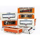 Lionel 0 Gauge various US Military Rolling Stock, Cruise Missile Car (2), USN Flatcar with Boat,