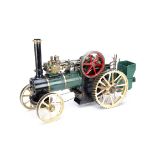 An approx 1½" scale (1/8th) Live Steam Compound 4-shaft Traction Engine, built to a very high