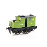 A Finescale 0 Gauge Sentinel geared Y1/Y3 class Industrial 0-4-0 Shunting Locomotive by Dapol, cat