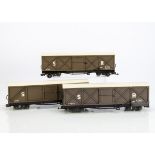 Kit/Scratchbuilt G Gauge bogie SR Vans as used on the Lynton to Barnstaple Railway, SR 8-Ton Van